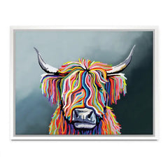 Highland Cow Canvas Print test 800