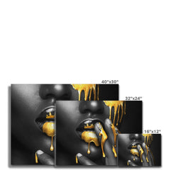 Dripping Canvas Print