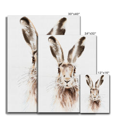 Harry The Hare Canvas Print