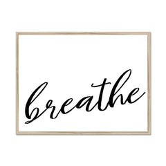 Breathe Framed Print