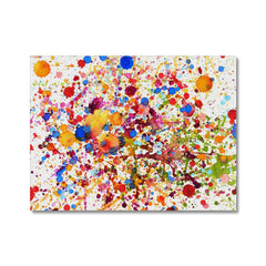 Watercolour Paint Splash Canvas Print