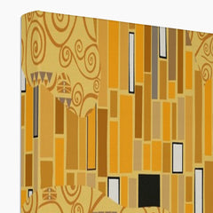 Klimt Geometric Canvas Print