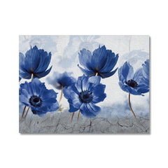 Blue Flowers Canvas Print