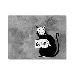 Rat You Lie Canvas Print