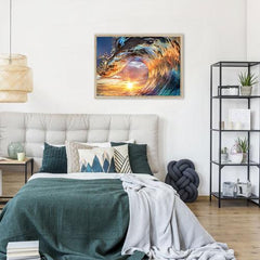 Wave Framed Print