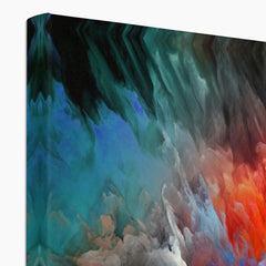 Abstract Paint Spatter Canvas Print