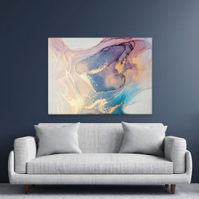 Colourful Marble Canvas Print