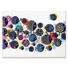 Colourful Swimming Fish Canvas Print