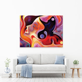 Colours Of The Mind Canvas Print