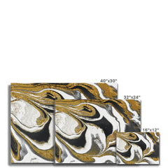 Marbling Canvas Print