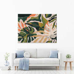 Exotic Jungle Plants 2 Canvas Print