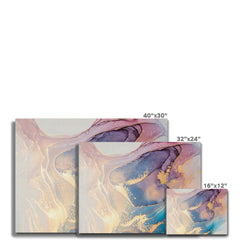 Colourful Marble Canvas Print