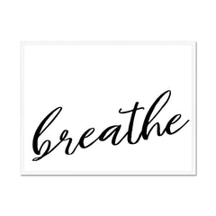 Breathe Framed Print