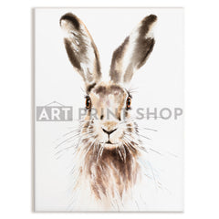 Harry The Hare Canvas Print