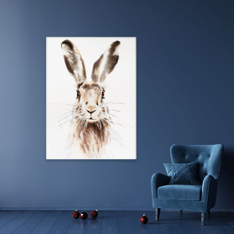 Harry The Hare Canvas Print