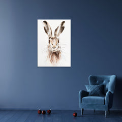 Harry The Hare Canvas Print