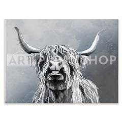 Highland Cattle Canvas Print