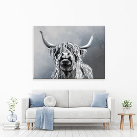 Highland Cattle Canvas Print