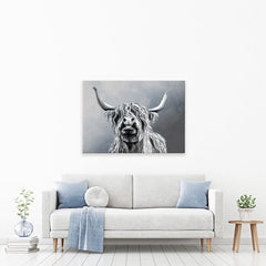 Highland Cattle Canvas Print