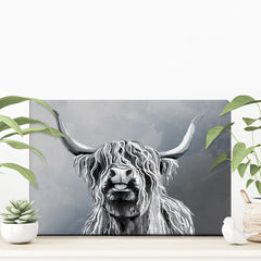 Highland Cattle Canvas Print