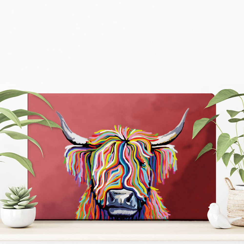 Highland Cow Art - Angus McCoo Canvas