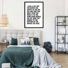 Rappers Delight Framed Print