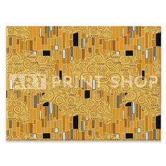 Klimt Geometric Canvas Print