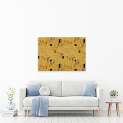 Klimt Geometric Canvas Print