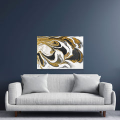 Marbling Canvas Print