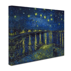 Starry Night Over The Rhone Canvas Print