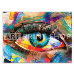 The Eye Canvas Print