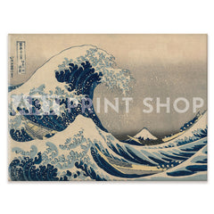The Great Wave Off Kanagawa Canvas Print