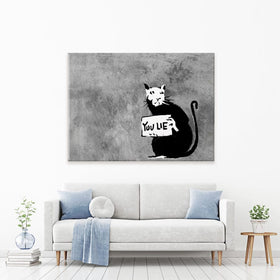 Rat You Lie Canvas Print